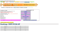 Desktop Screenshot of bracketology.org